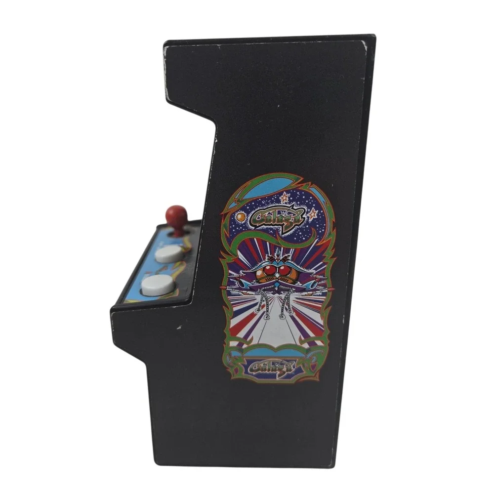 Basic Fun Galaga Mini Arcade Cabinet Retro Handheld Game Black 09622 Namco VIDEO